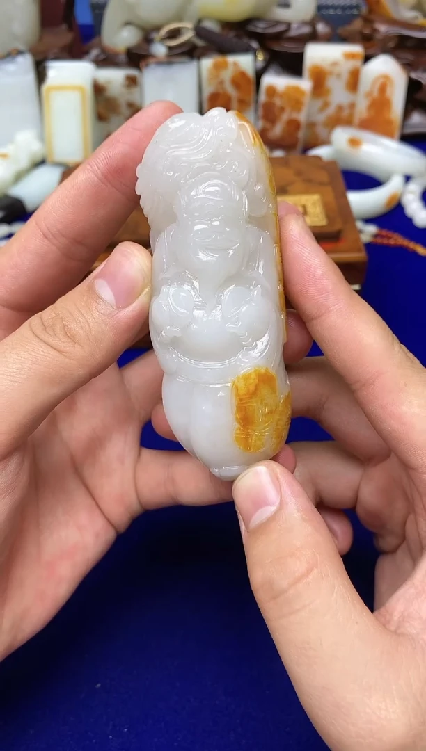 【闪购商品】和田玉手把未镶嵌1