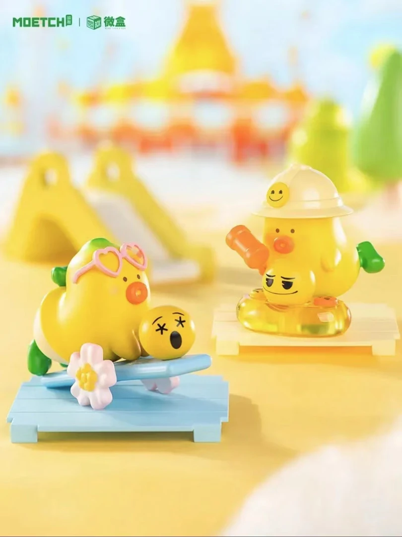 （拆盒)Banabana不蕉虑游乐场系列微盒香蕉盲盒摆件