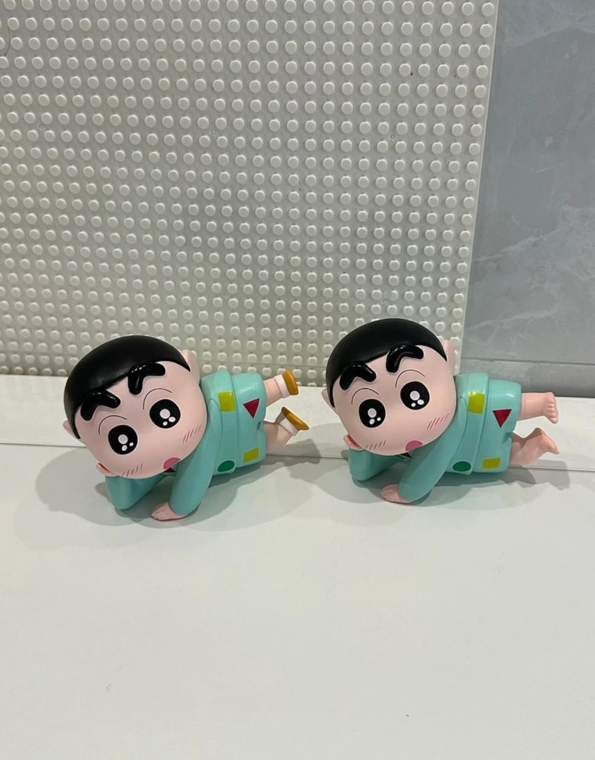 【盒装Q版侧躺小新】腿可转拆 蜡笔小新 野原新之助 家居摆件 玩具