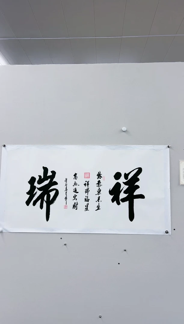 【闪购商品】书法马贵军《祥瑞》八平尺
