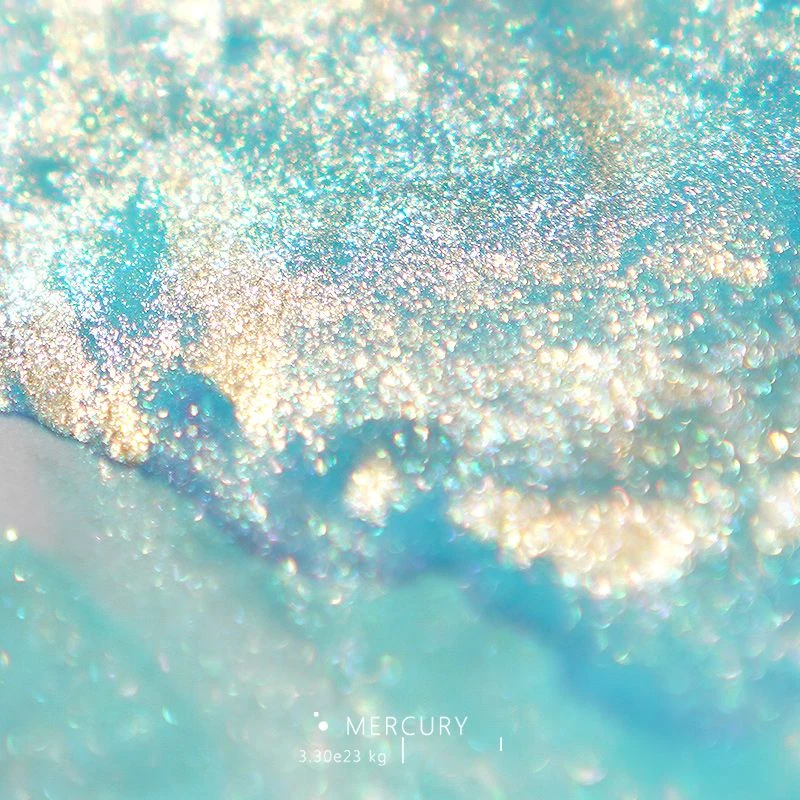 如茵美甲之九尾狐蹭粉系列