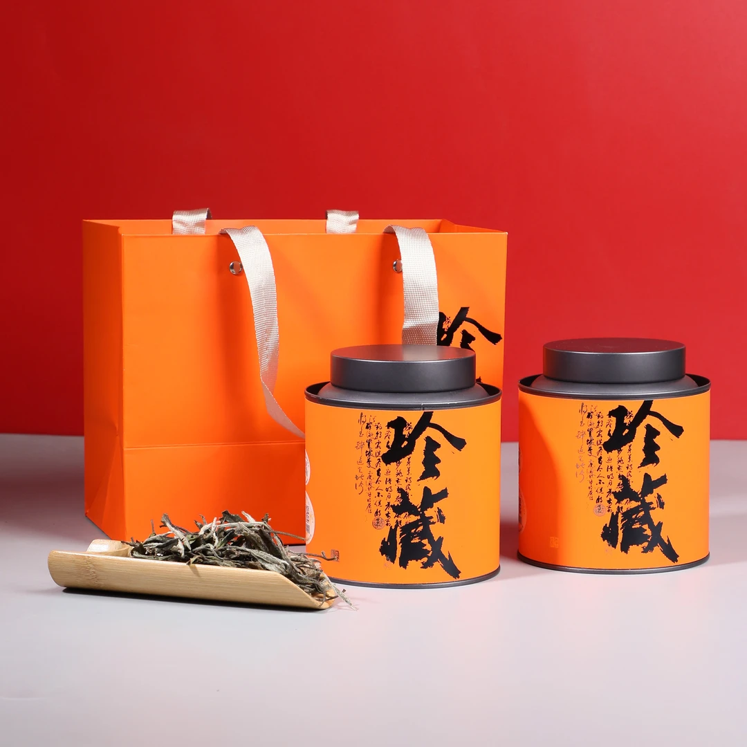 福鼎白茶  2017年珍藏牡丹 白牡丹散茶罐装