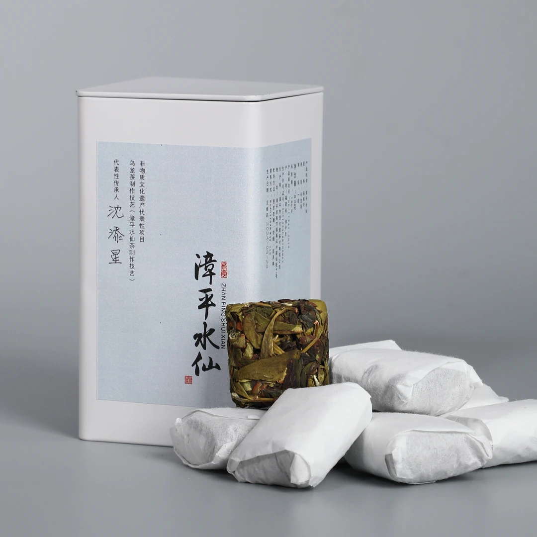 2024年漳平水仙茶 乌龙茶漳平水仙制作大师沈添星老师亲制