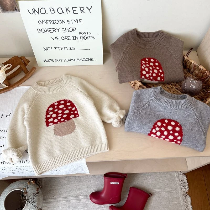 女童毛衣秋冬装2025新款洋气女宝宝针织衫上衣小女孩甜美毛线衣潮