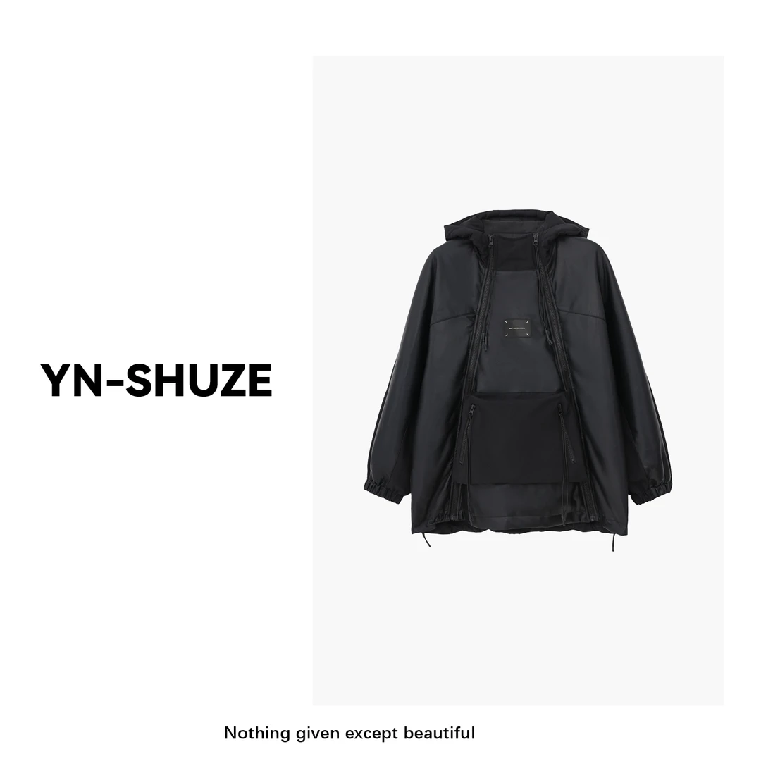 YN-SHUZE轻暖感‘’机车“冲锋衣款羽绒外套SZ-YNC-239111