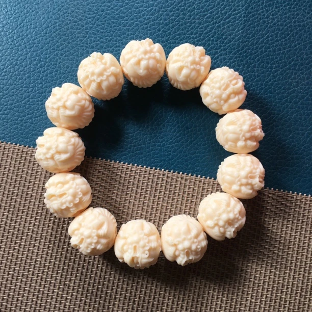 貔貅手串1.8文玩盘玩精雕串（串好发）