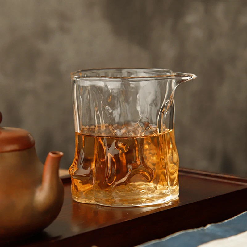 创意玻璃公道杯茶海分茶器公杯匀杯茶漏套装日式耐热透明功夫茶具