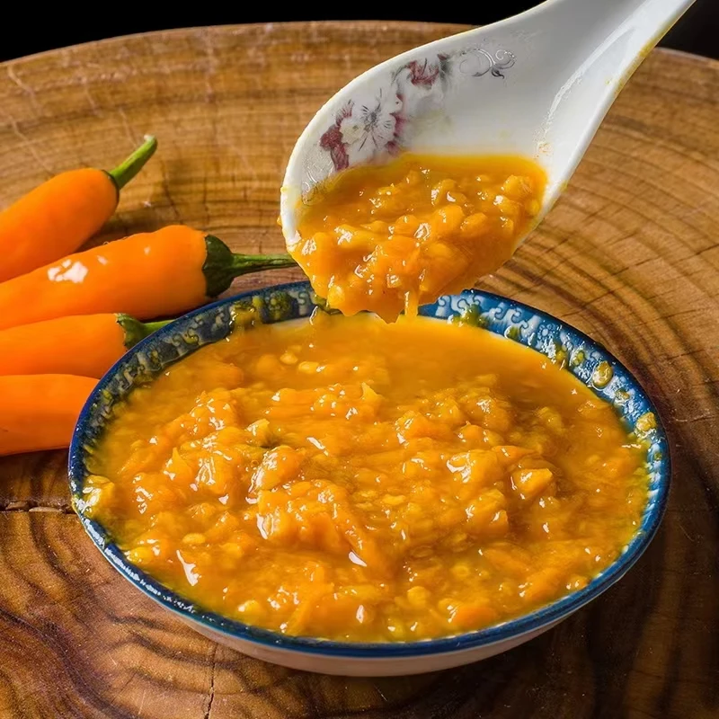 福鼎小吃调味料福鼎黄辣椒酱5g