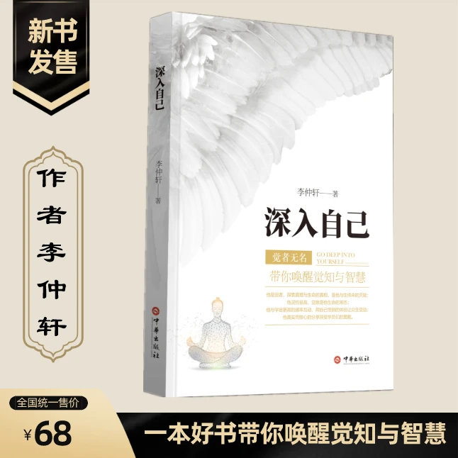 《深入自己》觉者无名 李仲轩 著作 深入自己 人生才能明明白白