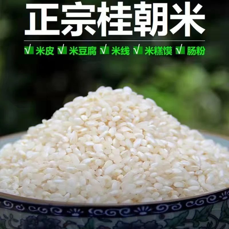 桂朝米贵朝早米糙籼米传统制作凉糕凉虾粉米豆腐原料专用米2500克