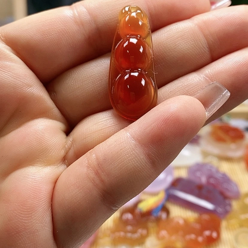 【闪购商品】玛瑙/玉髓颈饰未镶嵌l****雅