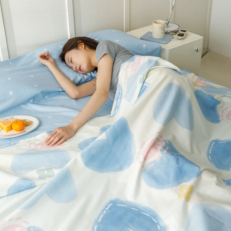 隔脏睡袋100%纯棉旅行全棉便携式成人防脏床单被罩被套旅游神器
