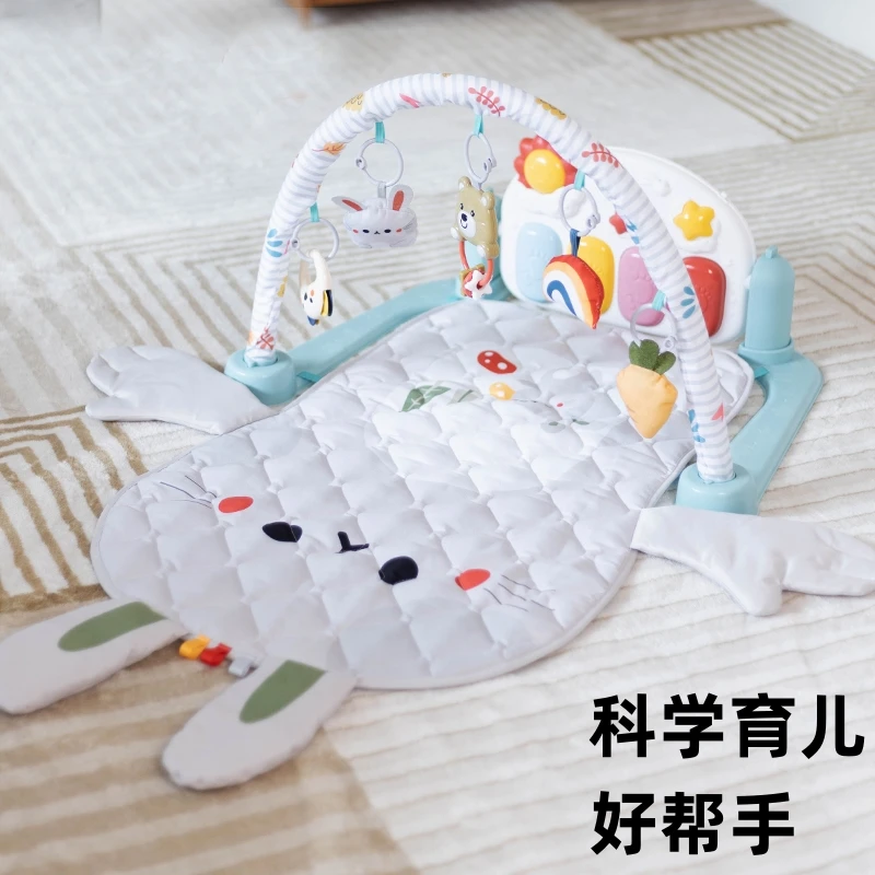 【伴宝】婴儿健身架脚踏钢琴新生儿婴儿礼物0-3-6-12月宝宝益智玩具