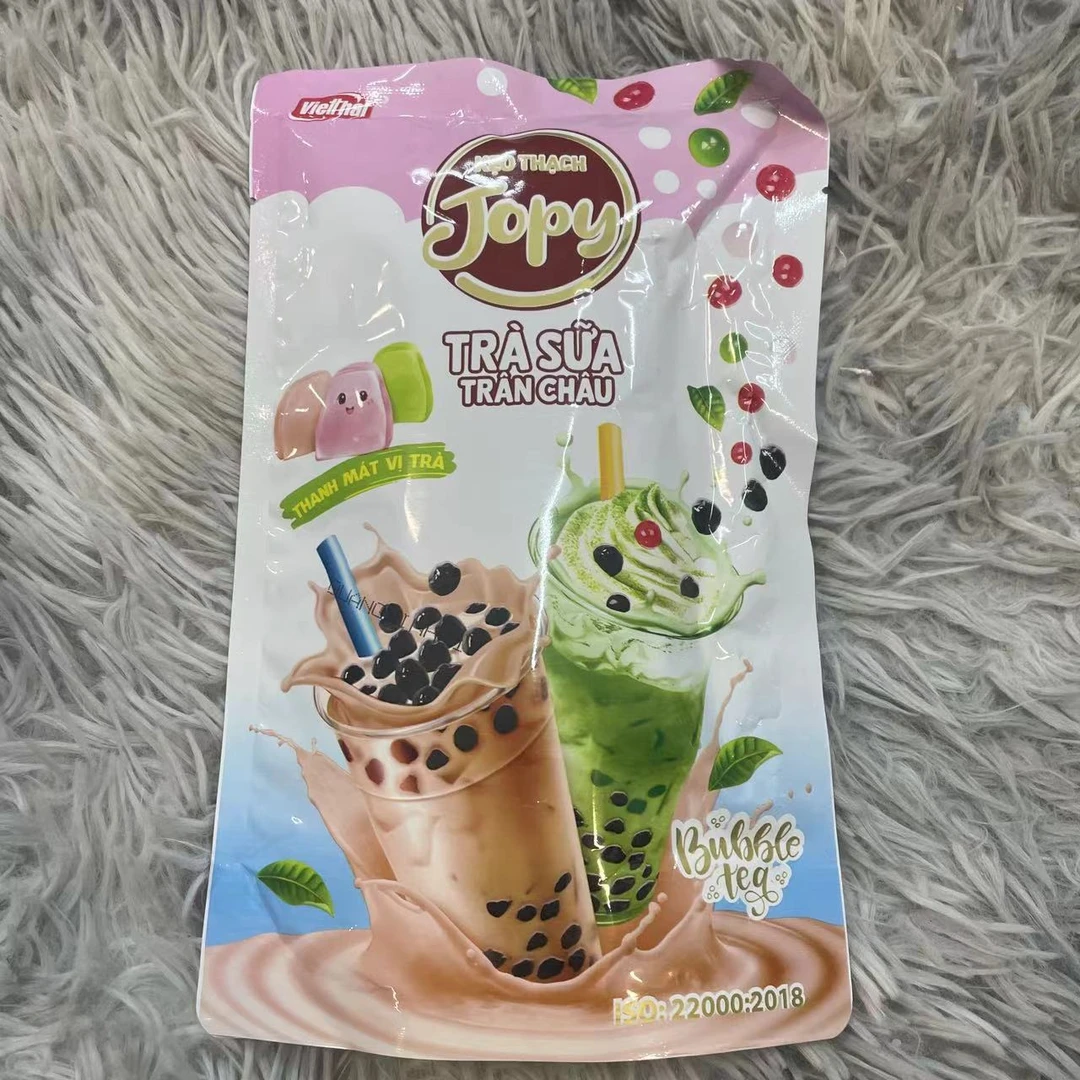 越南进口越泰奶茶风味果冻（混合口味）