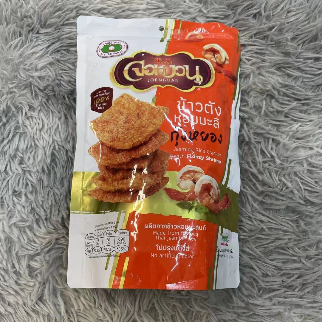泰国进口状元虾味脆饼咸香酥脆