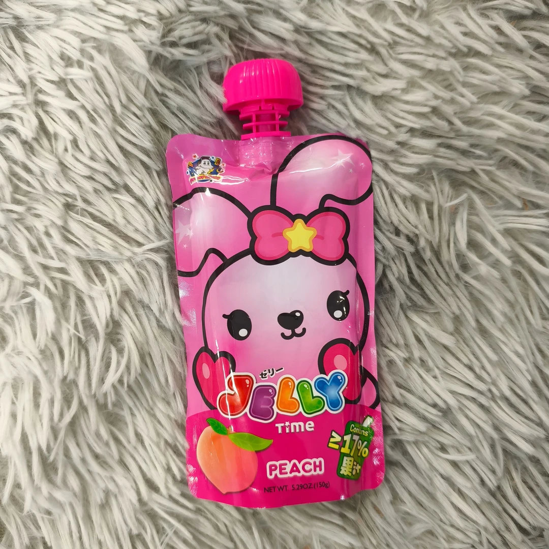 马来西亚进口ABC白桃味吸吸果冻