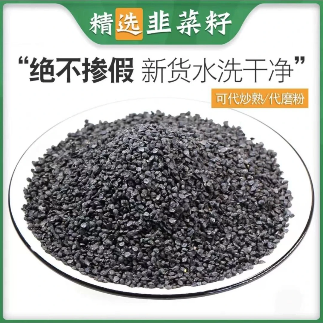 【道地韭菜籽】新货野新生韭菜籽100g韭菜子茶炒韭菜籽食用山药山货