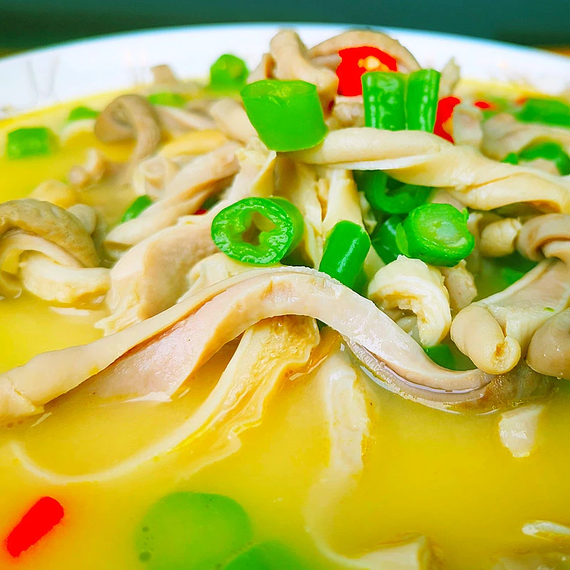 青椒猪肚550g焖猪肚条肚尖肚丝免洗免切免调理半成品预制菜食材