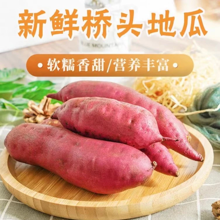 正宗海南桥头富硒地瓜沙土板栗红薯农家新鲜优质番薯山芋5斤/10斤