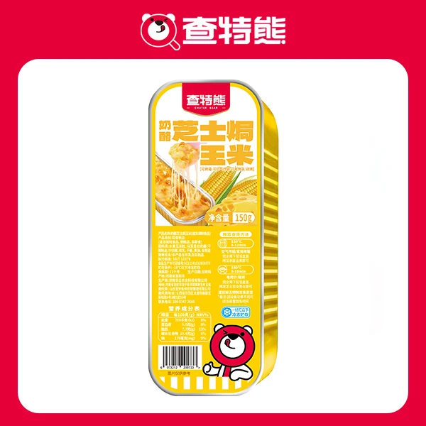 查特熊奶酪芝士焗玉米150g