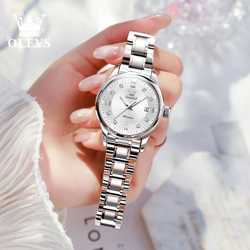 瑞士认证女士手表机械表全自动正品气质女式简约夜光高级品牌腕表