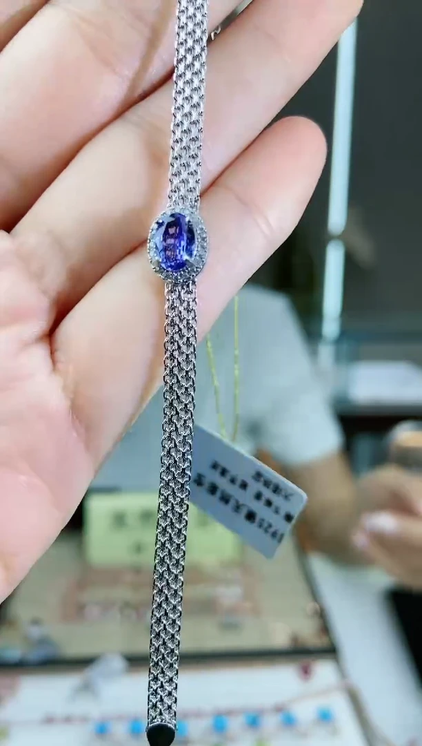 【闪购商品】坦桑石手饰银S925镶嵌手饰