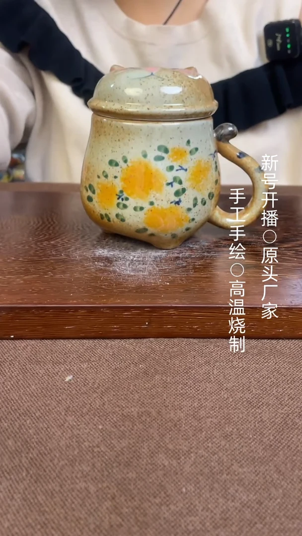 【闪购商品】景德镇陶瓷老陶泥原创手绘产品