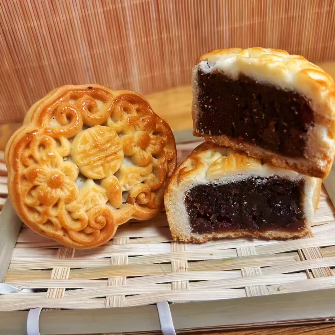 章鹿市广式冰糖山楂月饼老月饼10个38g