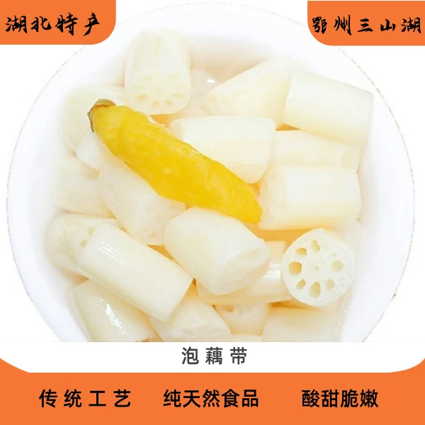 【湖北特产】三山湖本土特色美食泡藕带组合装健康美味