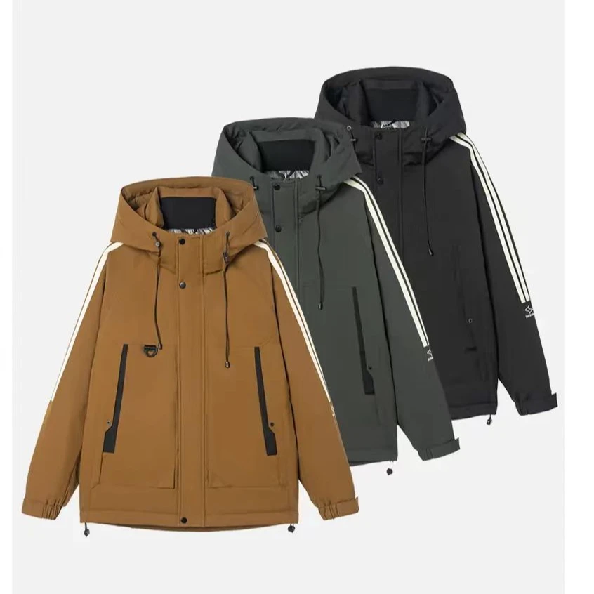 男士情侣加厚冲锋衣防水羽绒服户外潮流【霞客·巡野】A30