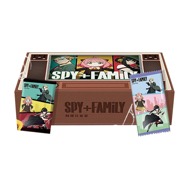 SPY+FAMILY-间谍过家家-系列收藏卡牌盲盒(国卡二创)