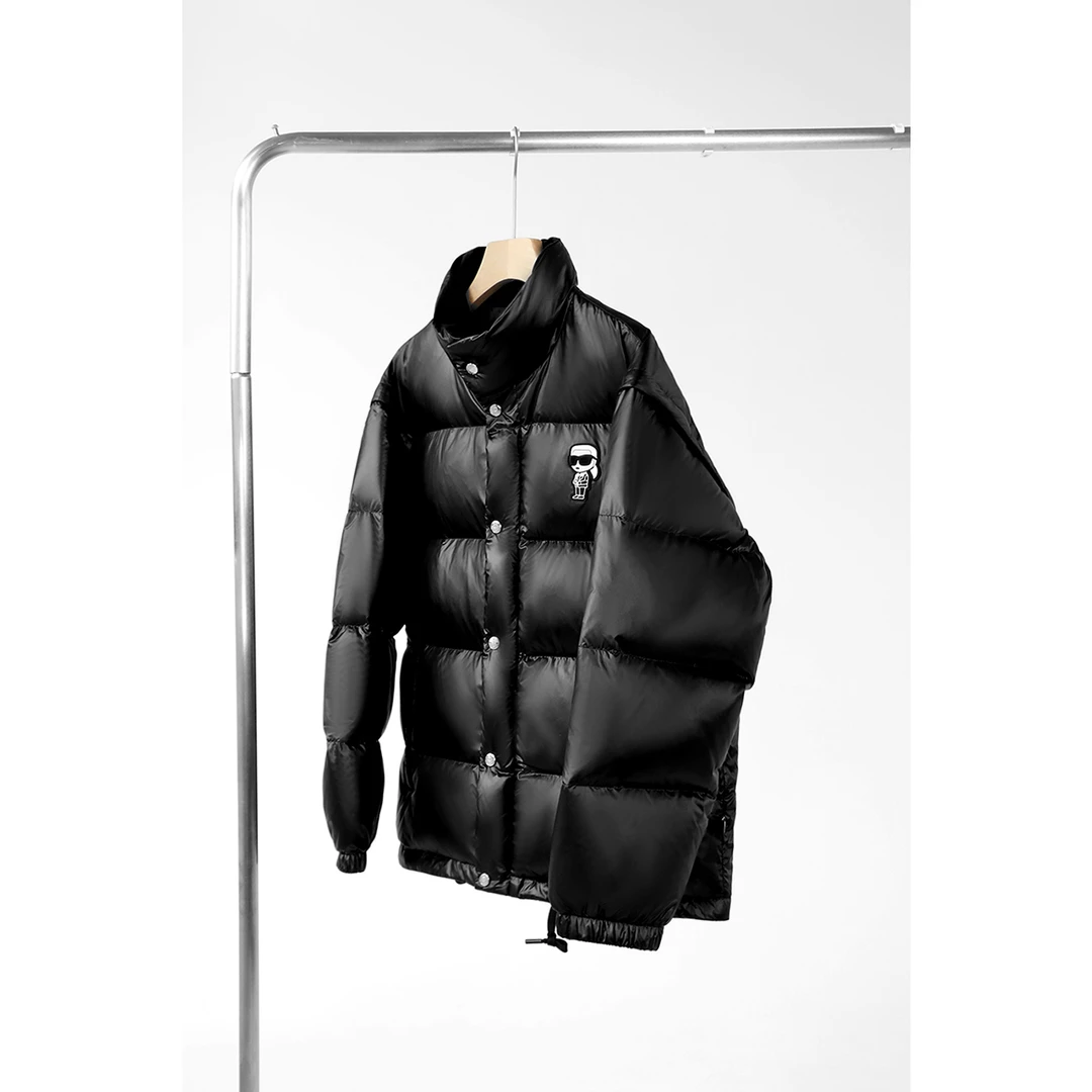 【KARL LAGERFELD】设计款人像羽绒服