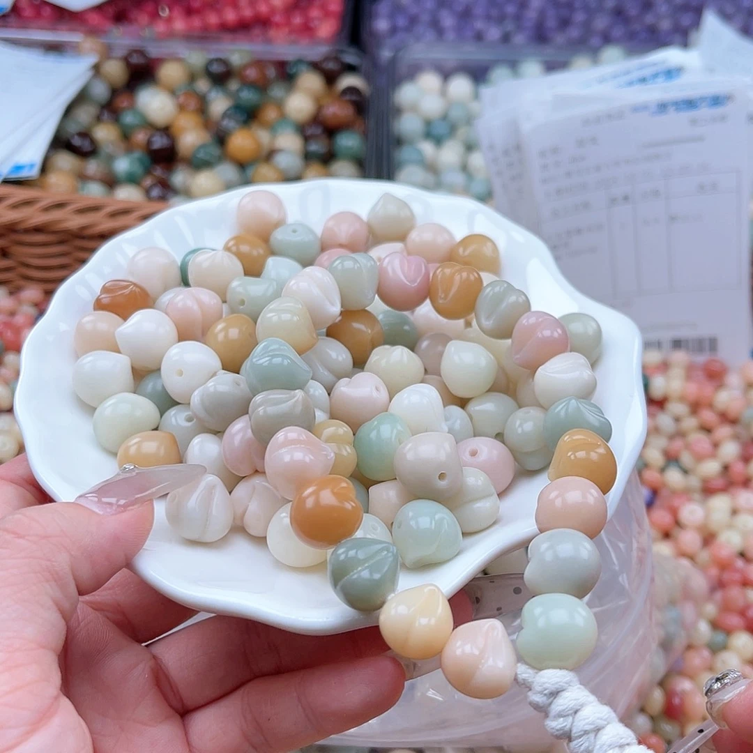白玉菩提吊坠c12mm/20+2颗