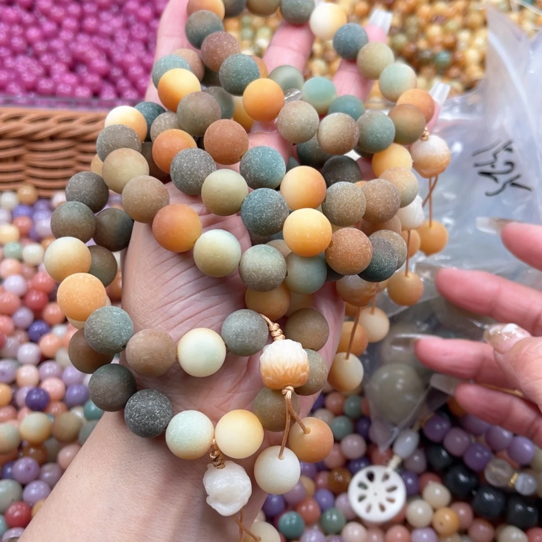白玉菩提吊坠A/12mm/1条单圈不售后