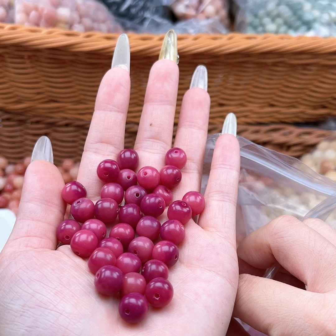 白玉菩提吊坠逆*空q10mm/300颗