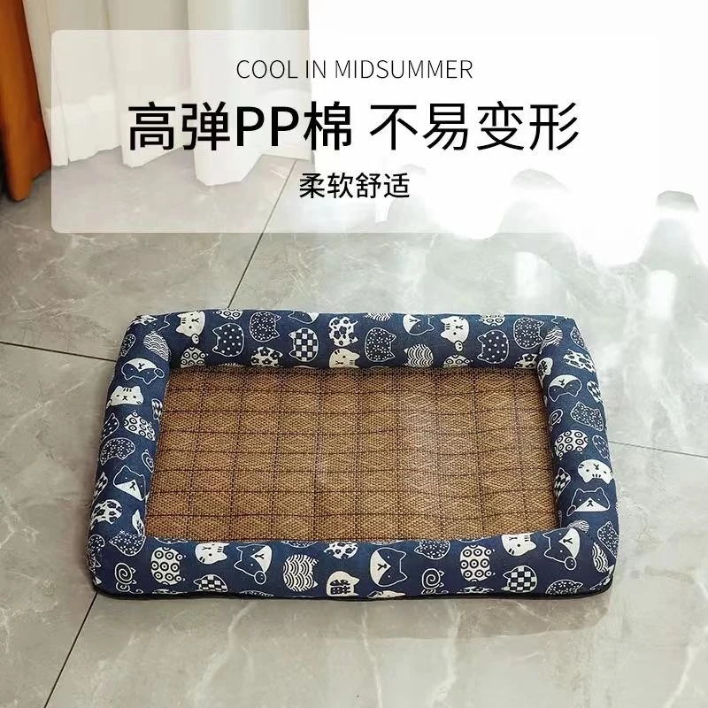 猫咪小狗夏季垫子宠物睡觉降温避暑舒适防止拉稀拉肚夏季猫咪睡垫