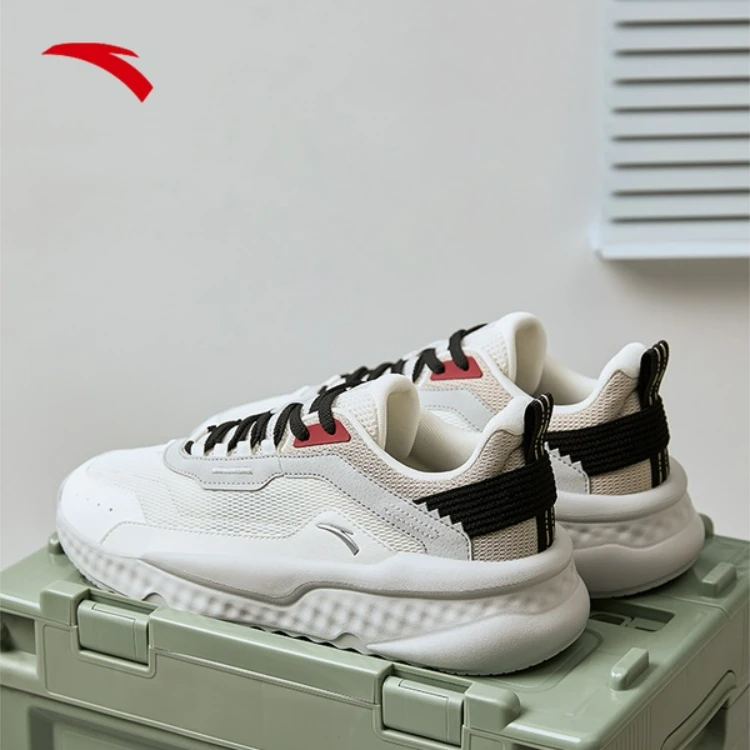 安踏休闲鞋男女百搭轻便舒适老爹鞋时尚秋季厚底运动鞋夏季潮流男