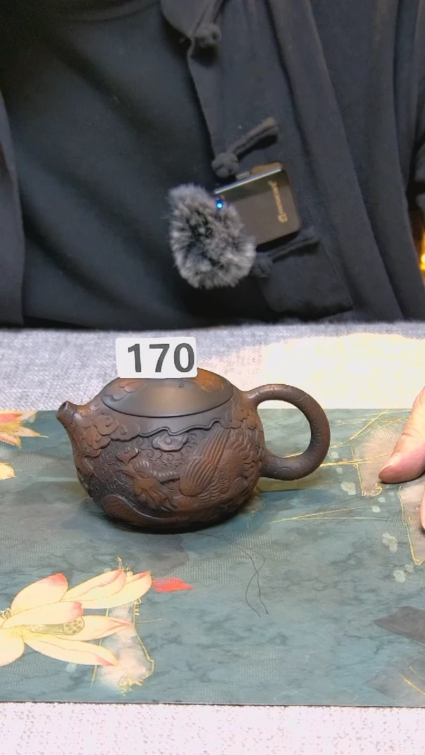 【闪购商品】陶瓷壶重工雕刻170