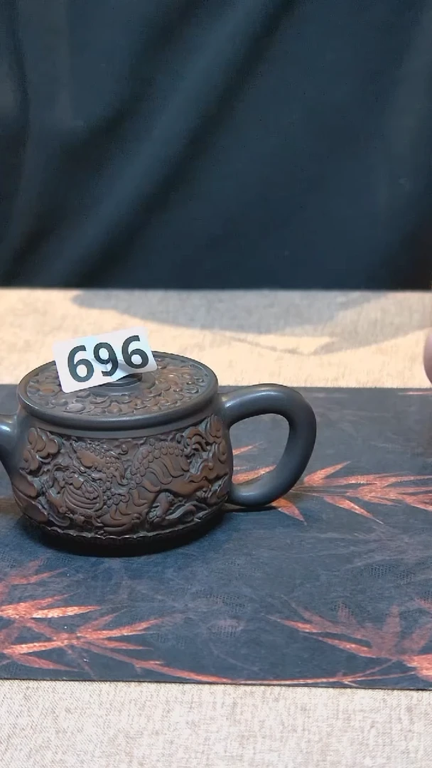 【闪购商品】陶瓷壶重工雕刻瑕疵696