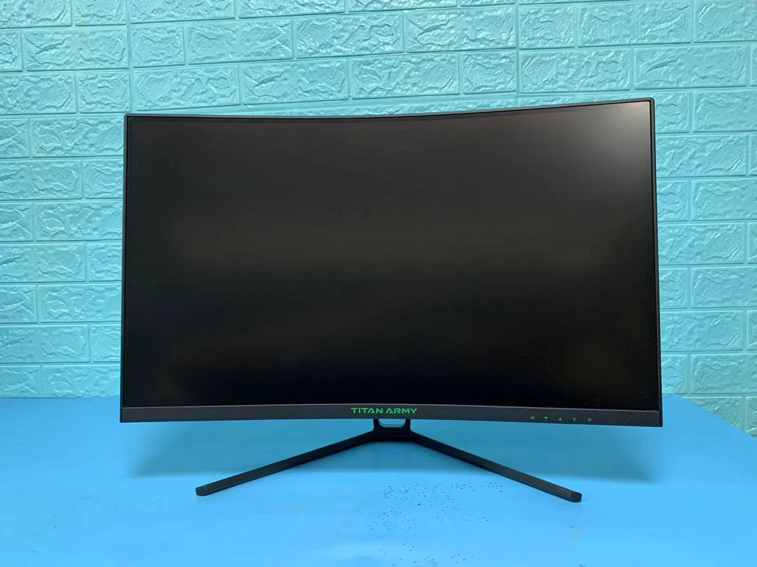 95新 TITAN ARMY/泰坦军团 27寸曲面1K 240HZ电竞液晶屏幕显示器