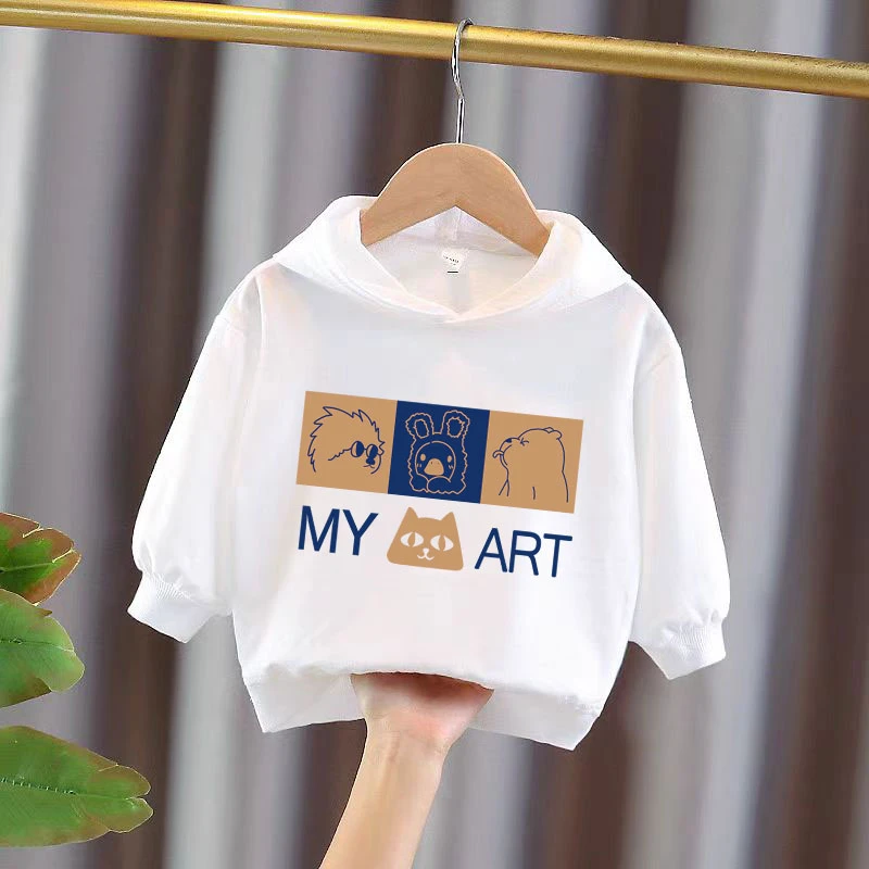 童装男童连帽卫衣春秋款儿童春装上衣纯棉婴儿长袖打底衫宝宝衣服