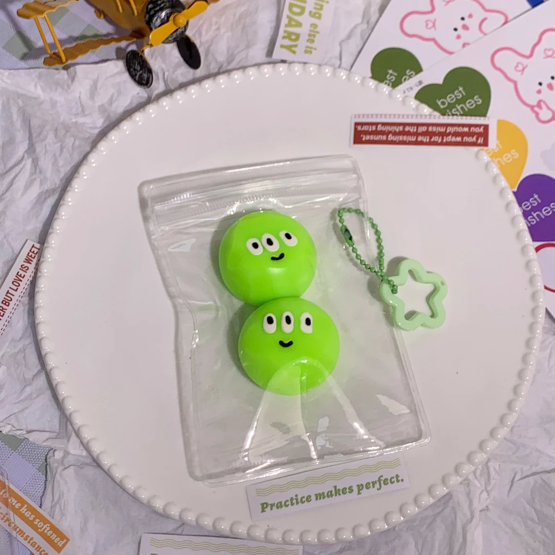 【阿塔捏】三眼怪丸子  默认微瑕 食品级硅胶手工捏捏（干）