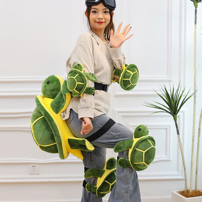 滑雪护臀小乌龟屁垫可爱小熊防摔成人单双板儿童男女生护膝肘护具