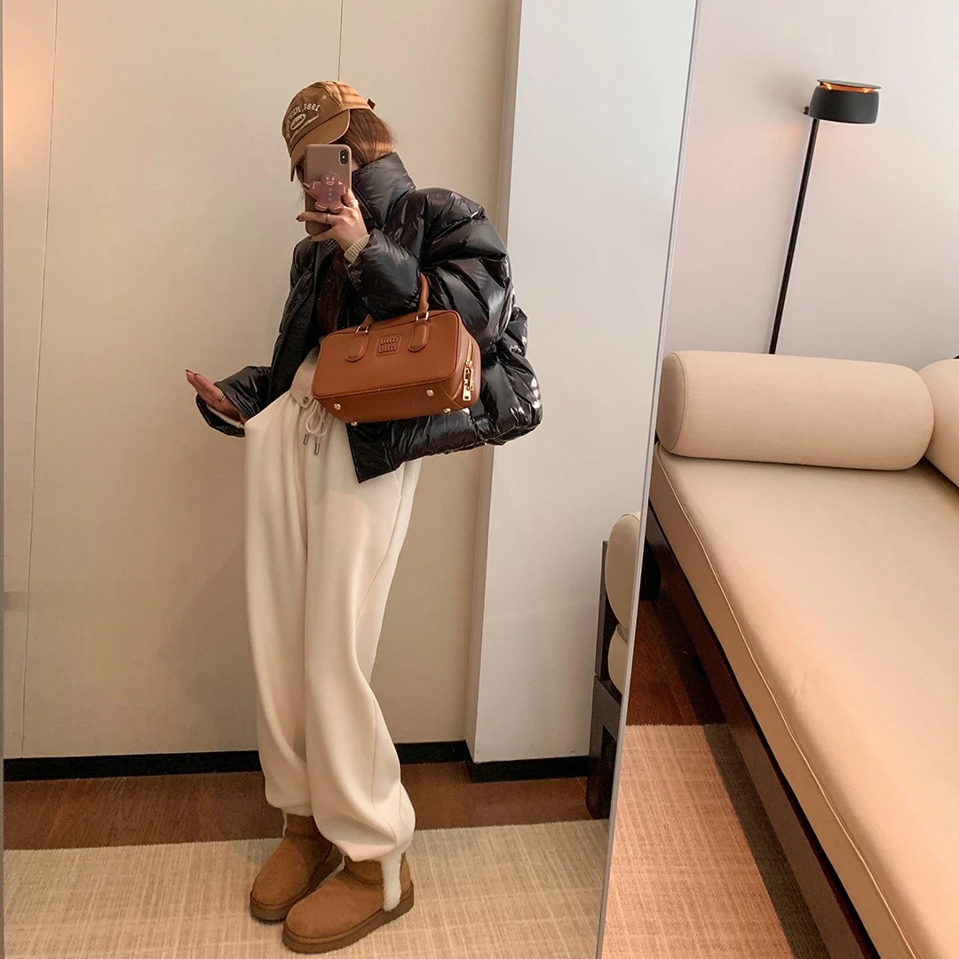 【蝴蝶推荐】穿它出门吧～柔软亲肤垂感阔腿醋酸毛裤EL3422118