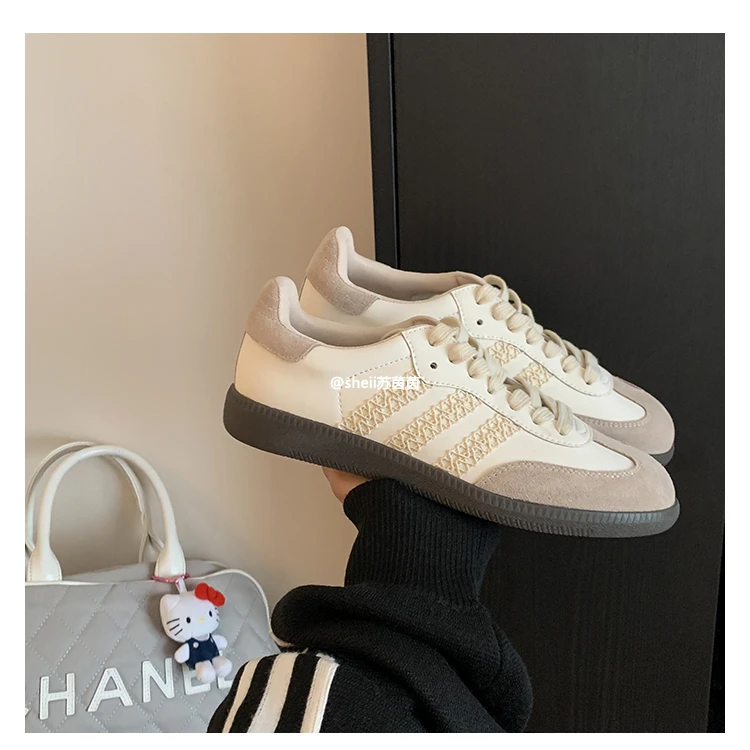 【sheii苏茵茵】博主标配~复古ins百搭夏季透气运动德训鞋E4103037