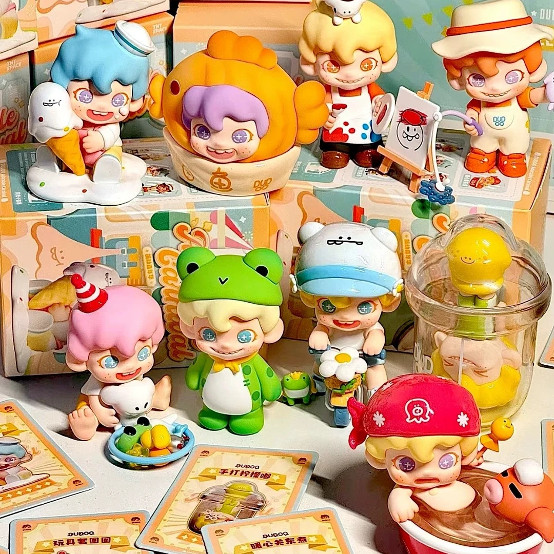 【波比拆盒】正版DUDOO5代萌动嘉年华系列潮玩盲盒手办摆件可爱