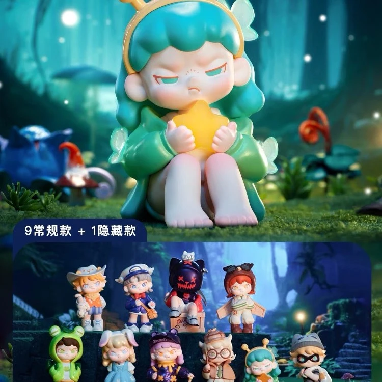 【拆盒】正版TNT SPACE DORA3代丛林法则系列潮玩盲盒手办摆件