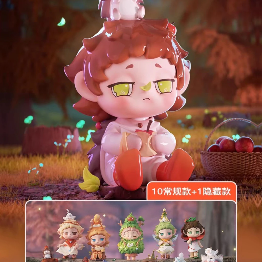 【波比拆盒】正版FAYA 发芽三代双森半语系列潮玩盲盒手办新品