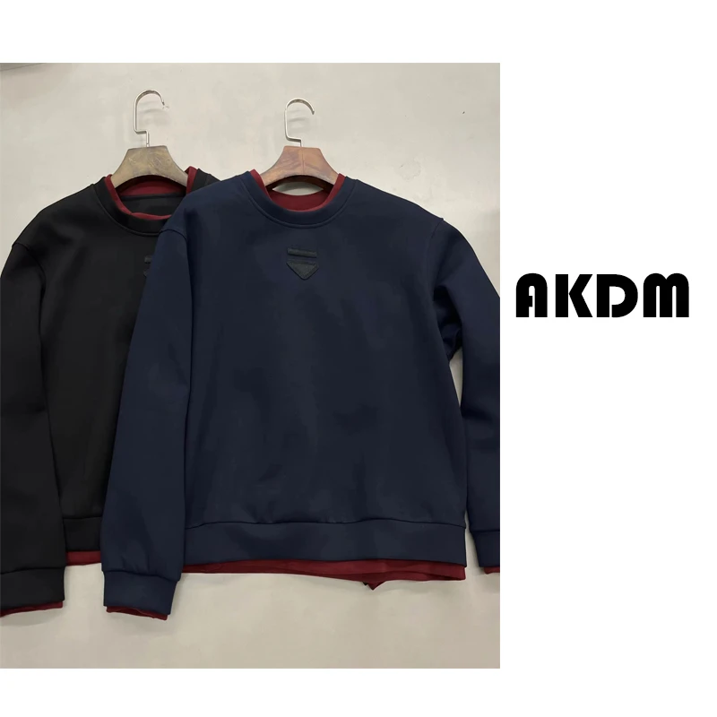 AKDM 女拼色圆领卫衣78790