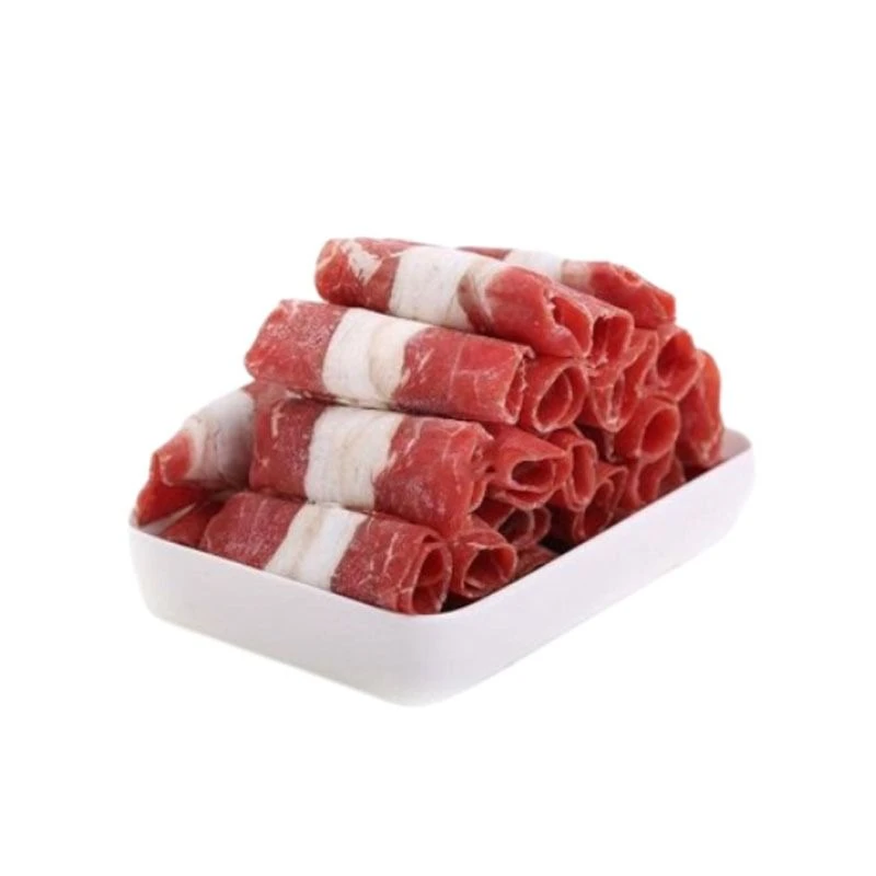 谷饲黄牛 精制肥牛片 500g